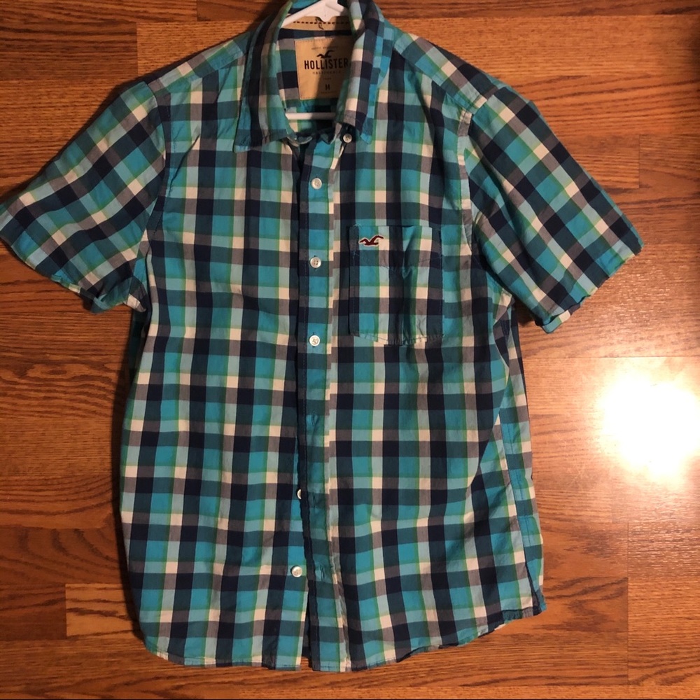 Men’s Short Sleeve Hollister Button Down